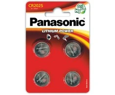 Panasonic Batteries Panasonic elementai CR2025/4B