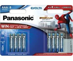 Panasonic Batteries Panasonic Evolta baterija LR03EGE/8B (4+4vnt.)