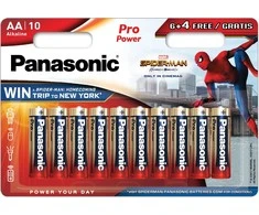 Panasonic Batteries „Panasonic Pro Power“ baterija LR6PPG/10B (6+4 vnt.)