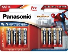 Panasonic Batteries Panasonic Pro Power baterija LR6PPG/16B 10+6vnt