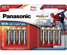 Panasonic Batteries Sourcing Panasonic Pro Power baterija LR6PPG/8BW (6+2) | Tiekimas