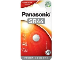 Baterija - Panasonic SR44 357 Sidabro Oksido 1.55V 5.4mm x 11.6mm
