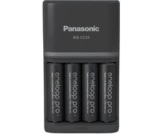 Panasonic Batteries Panasonic eneloop įkroviklis BQ-CC55 + 4x2500mAh