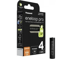 Panasonic Batteries Panasonic eneloop įkraunama baterija Pro AAA 930 4BP
