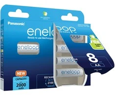 Panasonic Batteries Panasonic eneloop įkraunama baterija AA 2000 8BP