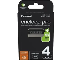 Panasonic Batteries Panasonic eneloop įkraunama baterija Pro AAA 930 4BP
