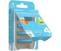Panasonic Batteries Panasonic eneloop įkraunama baterija Lite AAA 4BP