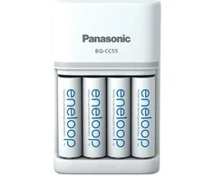 Panasonic Batteries Panasonic eneloop įkroviklis BQ-CC55 + 4x2000mAh