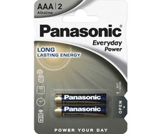 Panasonic Batteries Matsushita PANASONIC Everyday LR03EPS/2BP Elementai