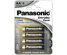 Elementai Panasonic (AA) 4 vnt. (Nekraunama)