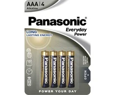 Elementai Panasonic (AAA) 4 vnt. (Nekraunama)