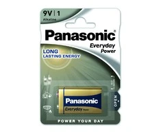PANASONIC Everyday 6LR61EPS/1B Elementas