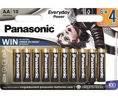 Panasonic Batteries „Panasonic Everyday Power“ baterija LR6EPS/10BW (6+4)