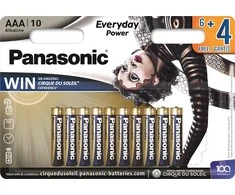 Panasonic Batteries „Panasonic Everyday Power“ baterija LR03EPS/10BW (6+4)