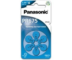 Panasonic Batteries Panasonic klausos aparato baterija PR675LH/6DC