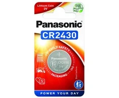 Baterija 3V 280mAh CR2430 PANASONIC CR2430L1BP