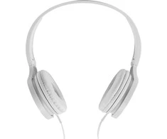 Stereofoninės ausinės Panasonic RP-HF300M su mikrofonu Baltos