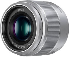 Objektyvas Panasonic LUMIX G 25mm f/1.7 Asph. (H-H025E-S) Sidabrinis