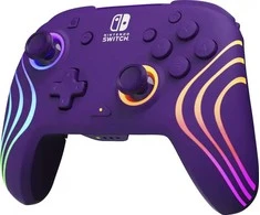 PDP Afterglow Wave belaidis valdiklis, skirtas Nintendo Switch, Violetinė
