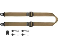 Peak Design SLIDE LITE COYOTE v3 kaklo arba peties dirželis lengviems fotoaparatams