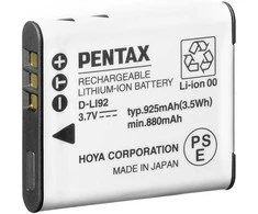 Pentax akumuliatorius D-LI92
