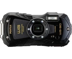 Pentax WG-90, juodas