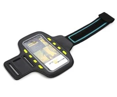 Dėklas Platinetinė rankovė Sport LED, juoda (43705)