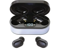 Platinet belaidės ausinės Sport Vibe + charging station PM1050, juodas