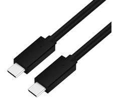 USB kabelis Platinet "USB-C (Type-C) to USB-C (Type-C)" (5A) juodas 2M