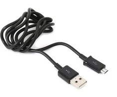 Platinet kabelis microUSB 1m, juodas