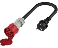Platinet EV adapteris CEE 32A (F) - Schuko 16A (M) (EV_A22C35S)
