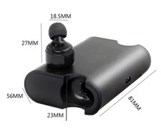 Platinet ausinės Bluetooth Sport PM1080, juodos (43892)