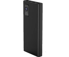 Išorinė baterija POWER BANK Platinet LED 10000mAh (2xUSB; 1xType-C; QC3.0 22,5W) juoda