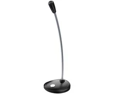 Ausinės Platinet mikrofonas PMOD1, juodas (45574)