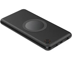 Platinet maitinimo blokas 10000mAh 2xUSB Wireless QI, juodas (44572)