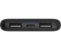 Platinet maitinimo blokas 5000 mAh polimeras, juodas (45216)