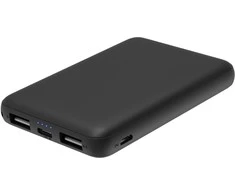 Platinet maitinimo blokas 5000 mAh polimeras, juodas (45216)
