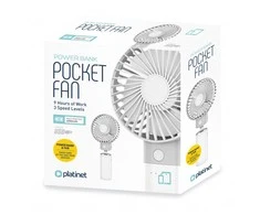 Platinet įkraunamas ventiliatorius 4000 mAh (45237)