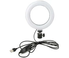 Platinet žiedinis šviestuvas PMRL6 Vlog LED Desktop 6"