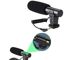 Universalus laikiklis Platinet VLOG 4in1 (mikrofonas; led; laikiklis) juodas