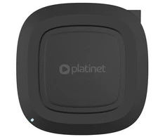 Belaidis įkroviklis Platinet 5W/7.5W/10W (palaiko QI standartą) juodas