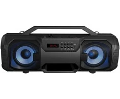 Bluetooth nešiojamas garsiakalbis Platinet (PMPB350) Boombox Classic (12W, RGB) juodas