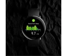 Išmanusis laikrodis Polar Ignite 3 Titanium, S-L dydžio, Juodos spalvos