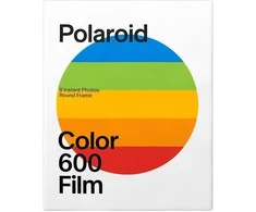 Polaroid 600 spalvotas apvalus rėmas