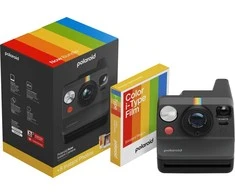 Polaroid - Now Gen 3 Juodas - Bundle with Color Film (8 photos)