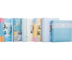 Nuotraukų rėmelis Poldom Albumas BB 10x15/200M Baby Mix, mėlynas