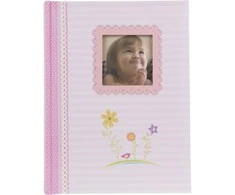 Nuotraukų rėmelis Poldom Albumas BB 10x15/200M Baby Mix, rožinė