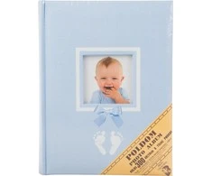 Nuotraukų rėmelis Poldom albumas BB 10x15/300M-2UP Baby Mix