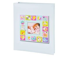 Nuotraukų rėmelis Poldom Albumas MM 10x15/200 Baby, mėlynas