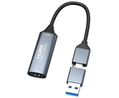 PremiumCord video capture card HDMI Video Capture USB-C/USB-A